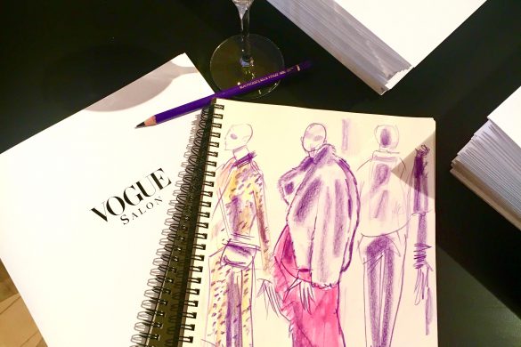 felix scholz illustration fashionweek drawing vogue
